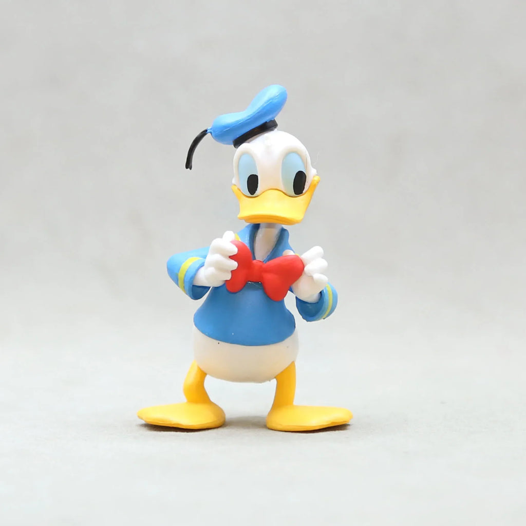 7cm Disney Kawaii Donald Duck Chip Dale Action Figure Mini Model Hobby Toy Birthday Gift Cake Party Decoration Kids Charm Doll