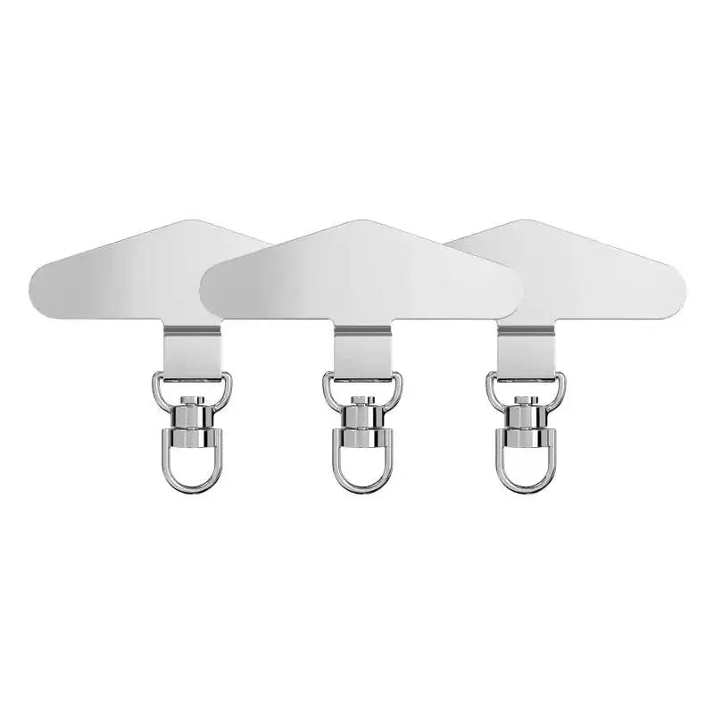 360° Rotation Metal Steel Phone Tether Tab Cell Phone Lanyard DY Patch Gasket Universal Cellphone Lanyard Safety Connecter Piece