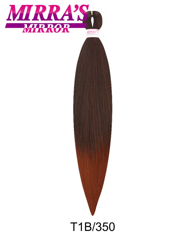 Synthetic Pre Stretched Braiding Hair Easy To Make Senegalese Box Braid Natural Soft Hair Bundles Blue Red Yellow Pink Braids