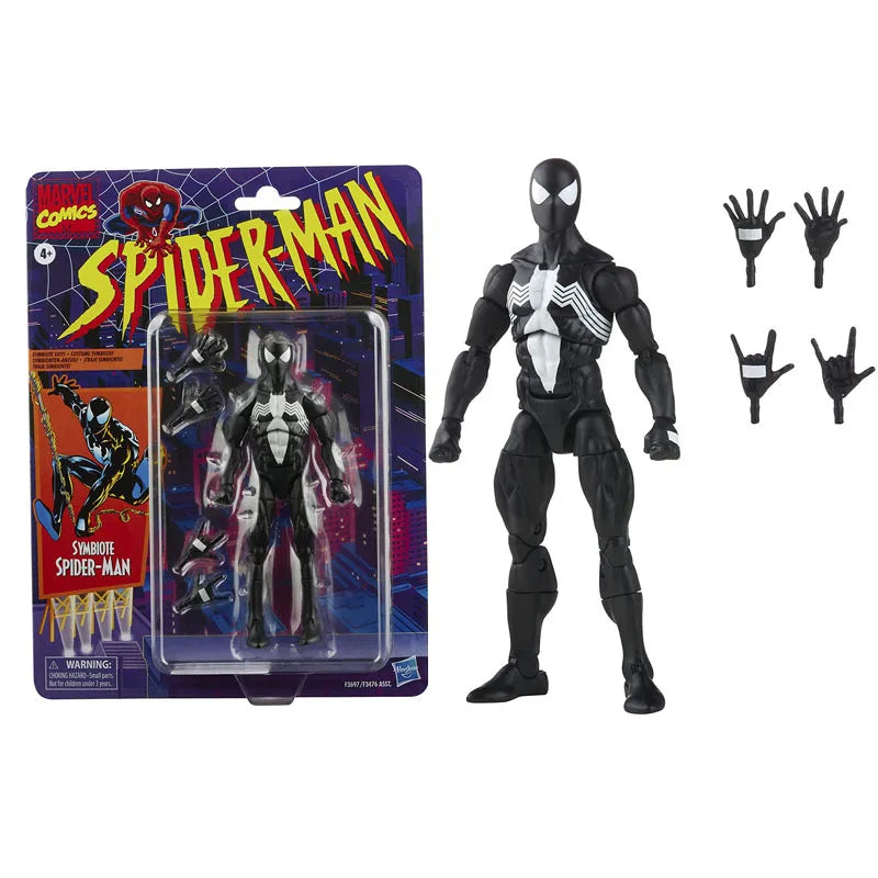 Marvel Legends Classic Spider-Web Spider-Man 6" Action Figure Collectible