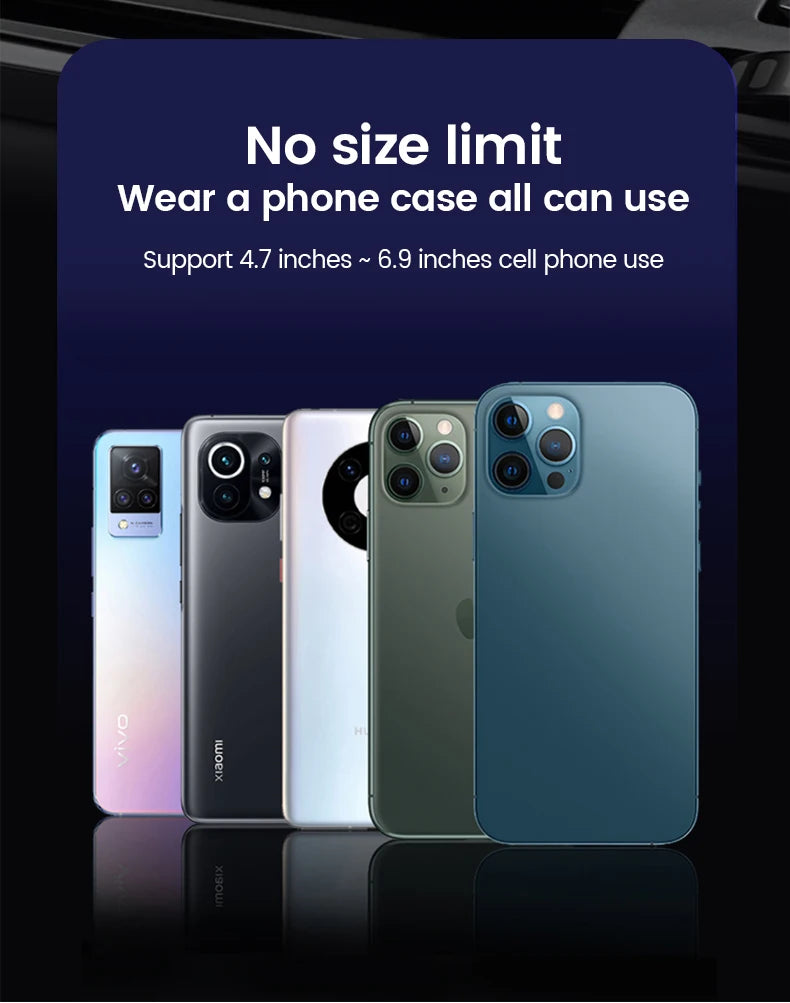 Gravity Car Phone Holder Air Vent Mount Cell Phone Holder in Car Mobile Support For iPhone 13 12 Xiaomi Universal GPS Stand