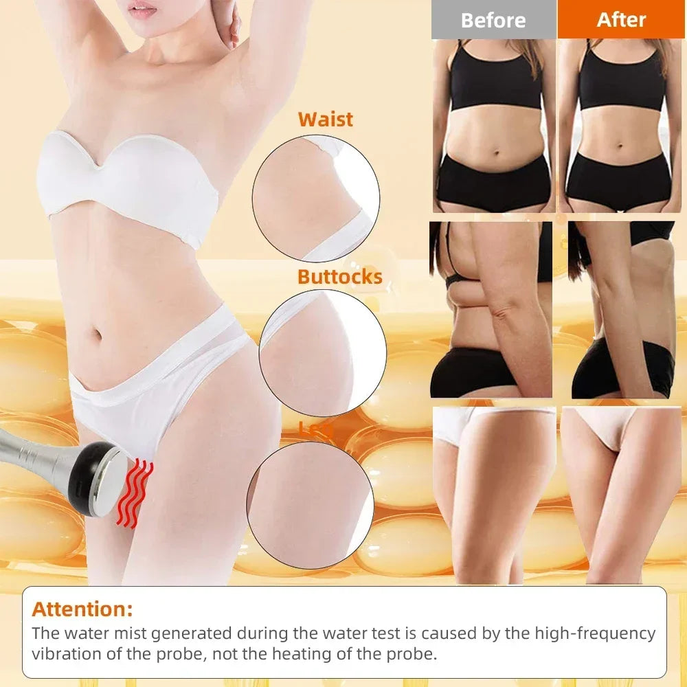 40K 4IN1 Cavitation  Body Slimming Machine Beauty   Massager Skin Tighten Face Lifting Vacuum Suction With Gel （Fast Shipping）