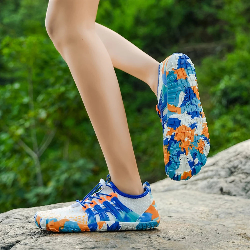 Aqua Shoes For Women Men Barefoot Water Shoes Anti-Slip Quick-Drying Outdoor Beach Upstream Wading Swimming Shoe Sneakers Unisex