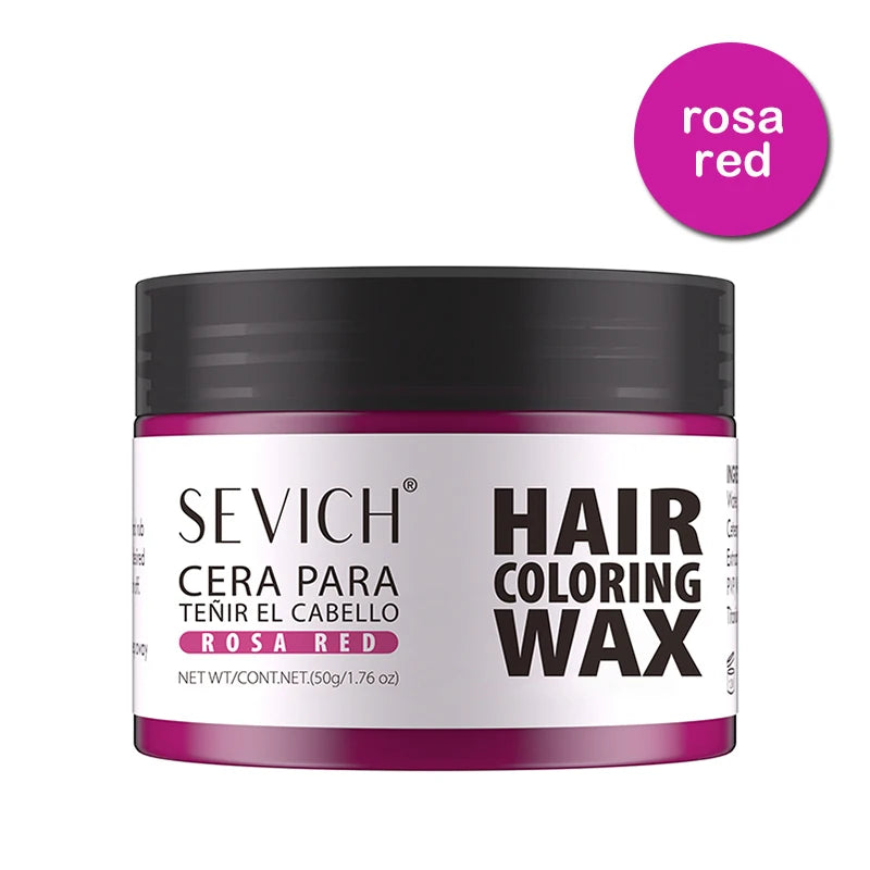 13 Colors One Time Hair Color Wax Easy To Wash Diy Long Lasting Hair Dye Mud Easy To Wash Party Hair Mud Kids Hair Colour Cream