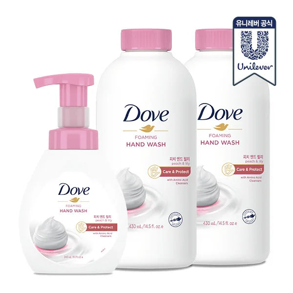 Dove Foaming Handwash Dipner Reaching Essence 240ml + 2 Refills 430ml