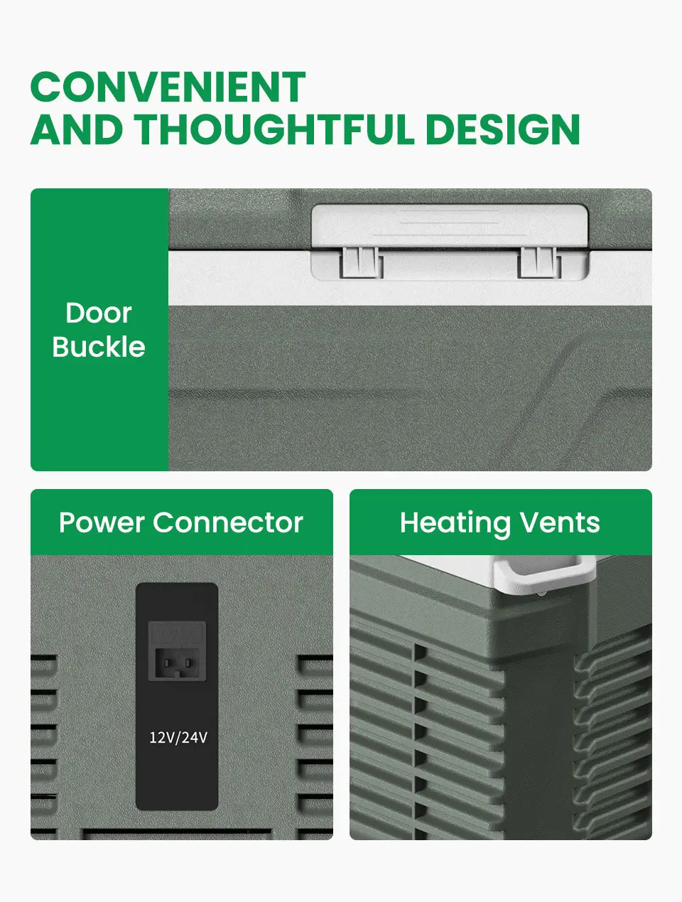 Alpicool NL9 9L Portable Refrigerator 12V/24V Small Car Fridge 100V~240V AC Electric Cooler Plug in Mini Freezer for Camping