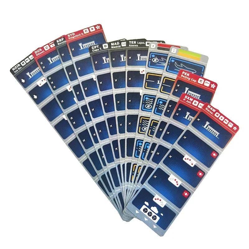 SKY TEAM And EXPANSION Board Game Turbulence 20 New Scenarios with Extra Rules and Modules for Enhanced Gameplay