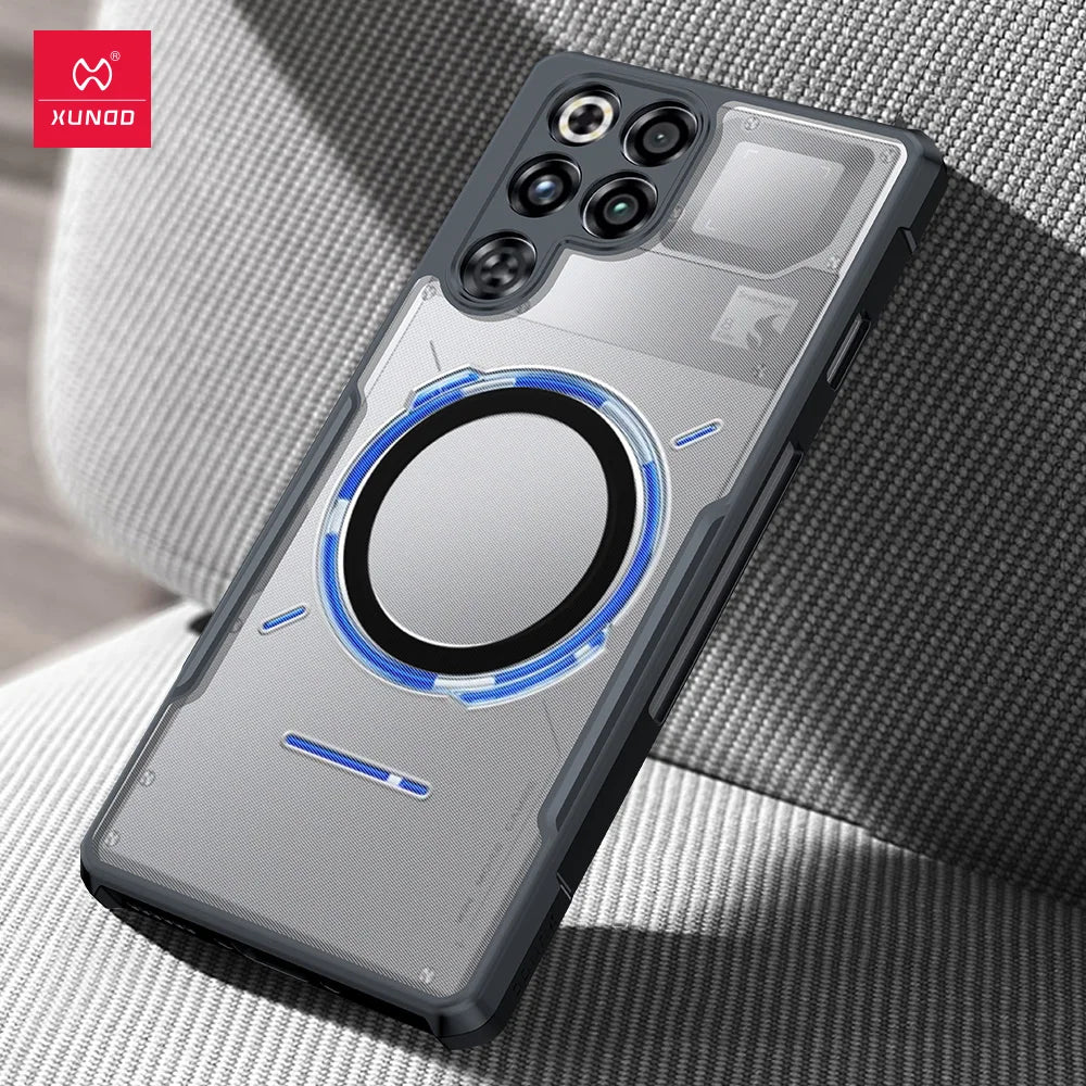 Xundd For Nubia Red Magic 11 Pro RedMagic 11 Pro Plus Case,Airbag Shockproof Shell,Camera Protection,Back Stripe Clear Cover