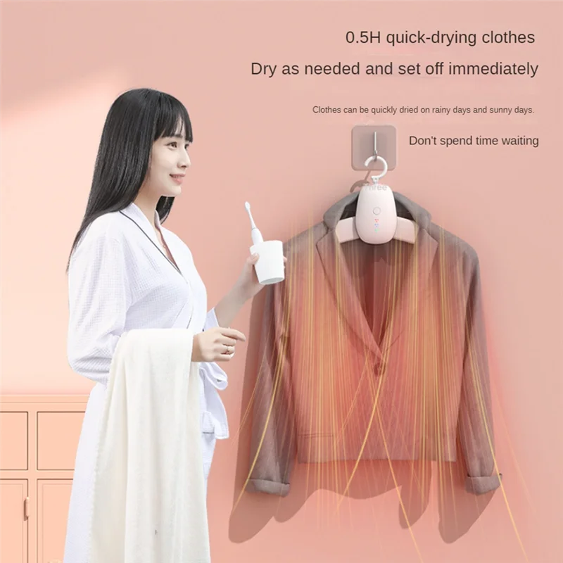 Foldable Dryer Clothes Rack Portable Dryer Clothes Hangers Laundry Electric Dryer Machine For Dormitory Home US Plug