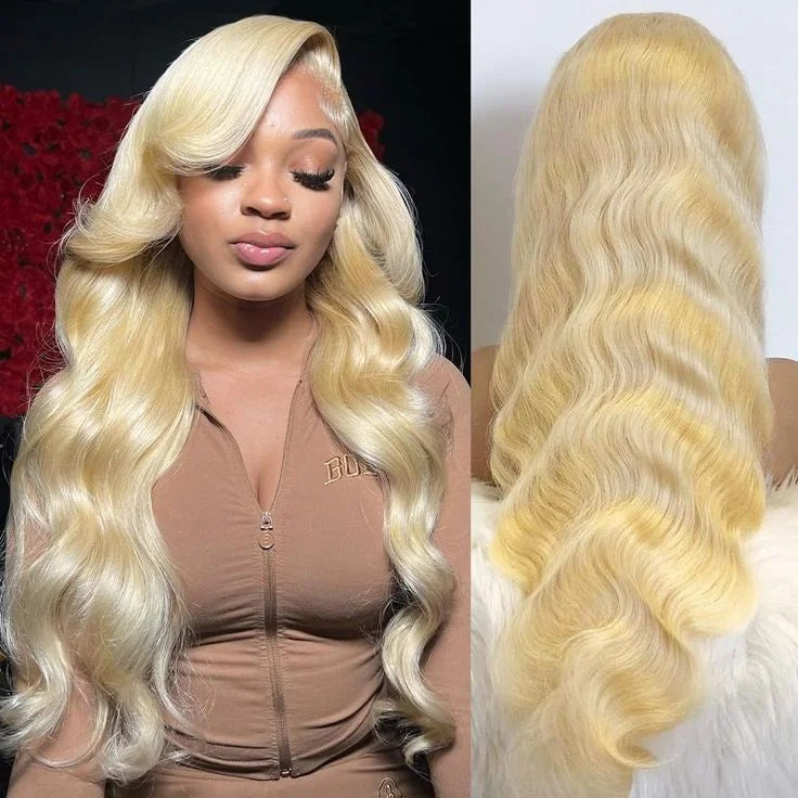 40 50 Inch 613 Blonde Human Hair Wig 13x6 Hd Lace Frontal Wig Brazilian Bone Straight Lace Front Colored 100% Human Hair Wigs
