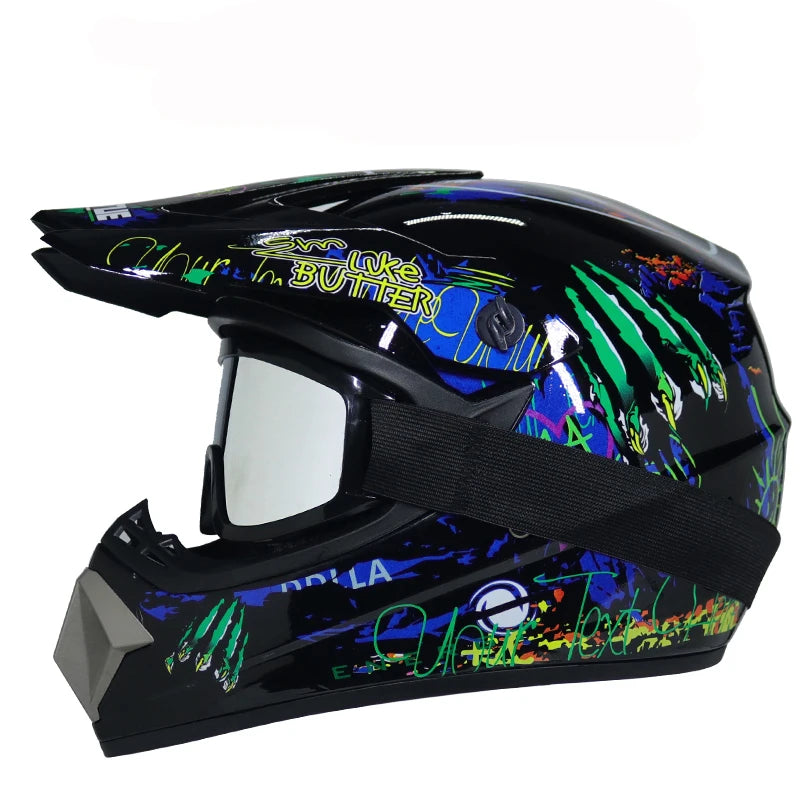ORZ Kids Motocross Helmet | DOT-Certified Off-Road & Downhill Helmet for Children