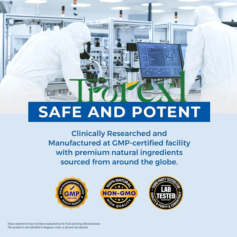 HABUMAMA Trorexl-TonicBlu Pro – High-Purity Blue Pills for Natural Male Endurance & Vitality (36 Count)