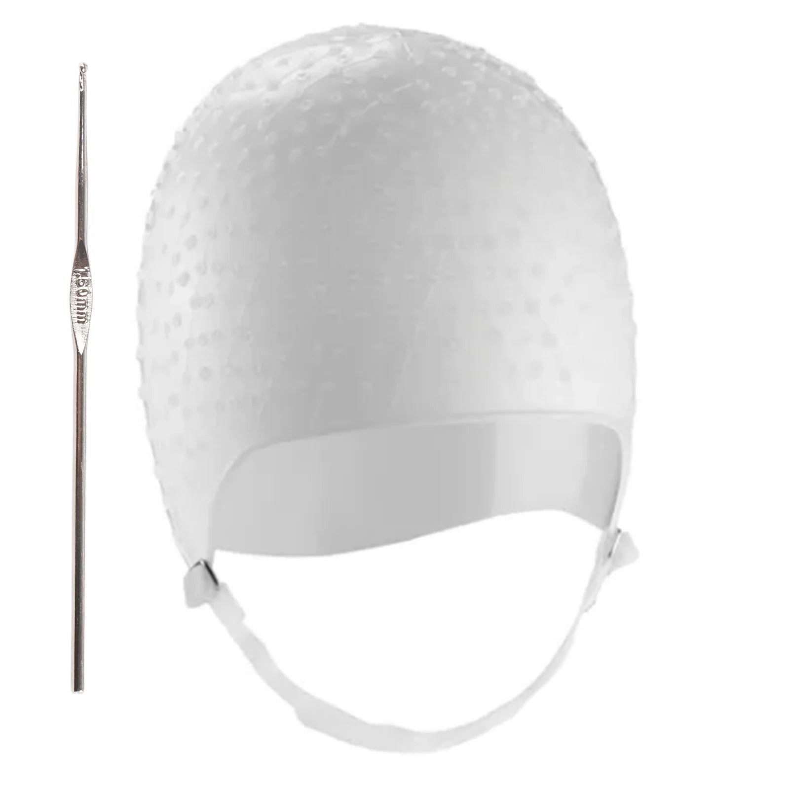 Reusable Dye Hat Hair Coloring Highlighting Hat Silicone Reusable Flexible High Elasticity Folding Hair Dye Hat Silicone Dye Hat