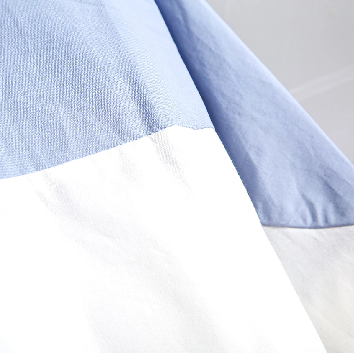 CHCH Women's Shirt 2025 New High Quality Splicing Color Contrasting Long Sleeve Business Shirt Commuter Women's Wear