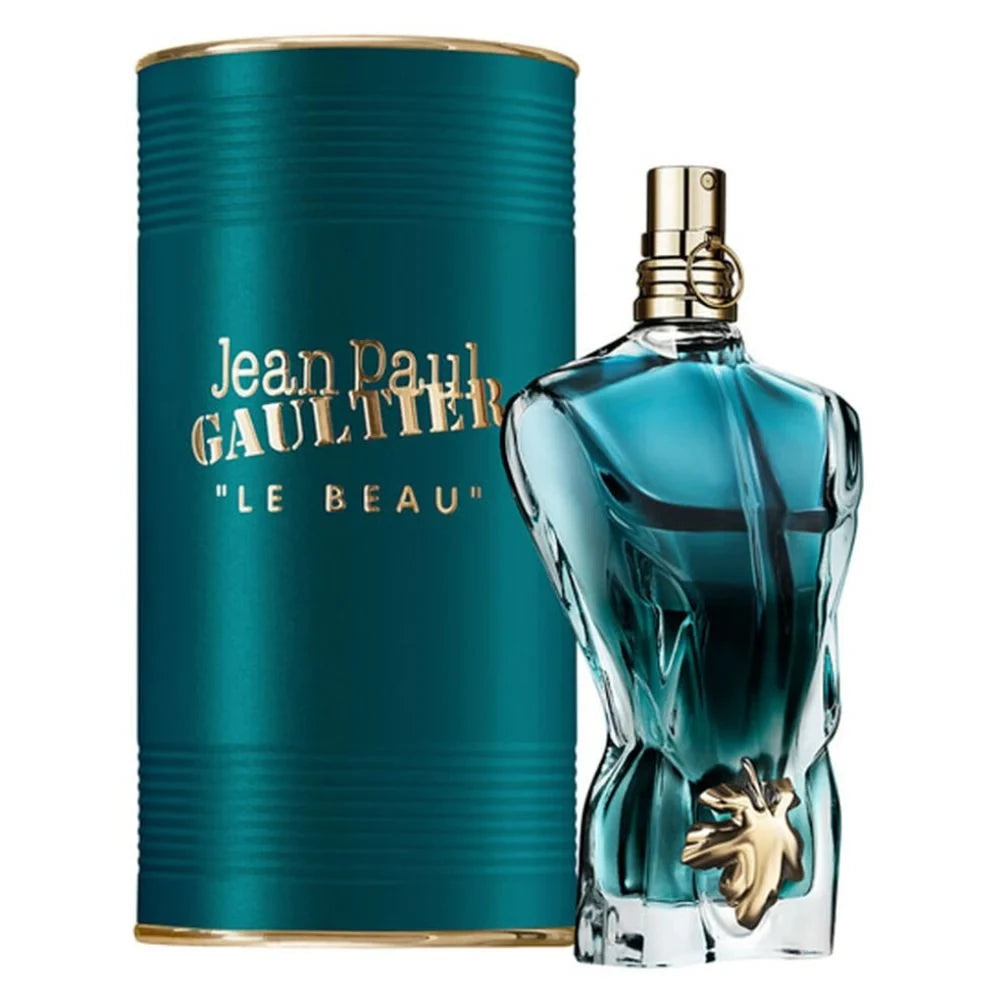 Jean Paul Gaultier Le Beau Le Eau de Parfum 4.2 Ounce 125 ML Original Premium Perfumes Lasting Oriental Woody Pheromones Perfume