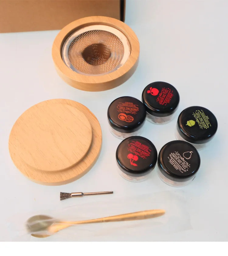 Premium Cocktail Smoker Kit for Whiskey & Bourbon Drinkers - Drink Infuser Set for Cocktails Ideal for Old Fashioned Cocktail