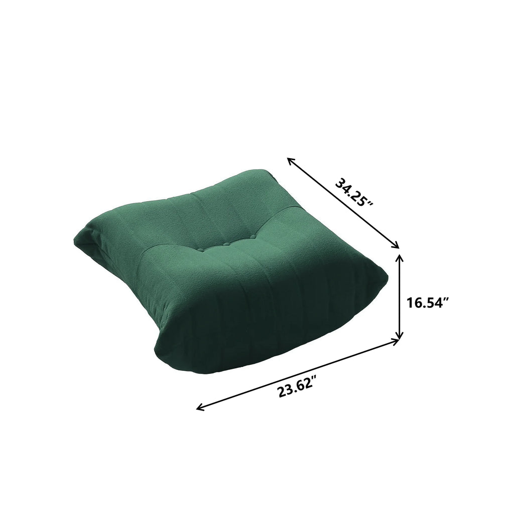 Teddy Fabric Bean Bag Sofas Comfy Lazy Floor Sofa Couch Soft Lounge Chairs Foam-Filled Accent Chair for Living Room Bedroom