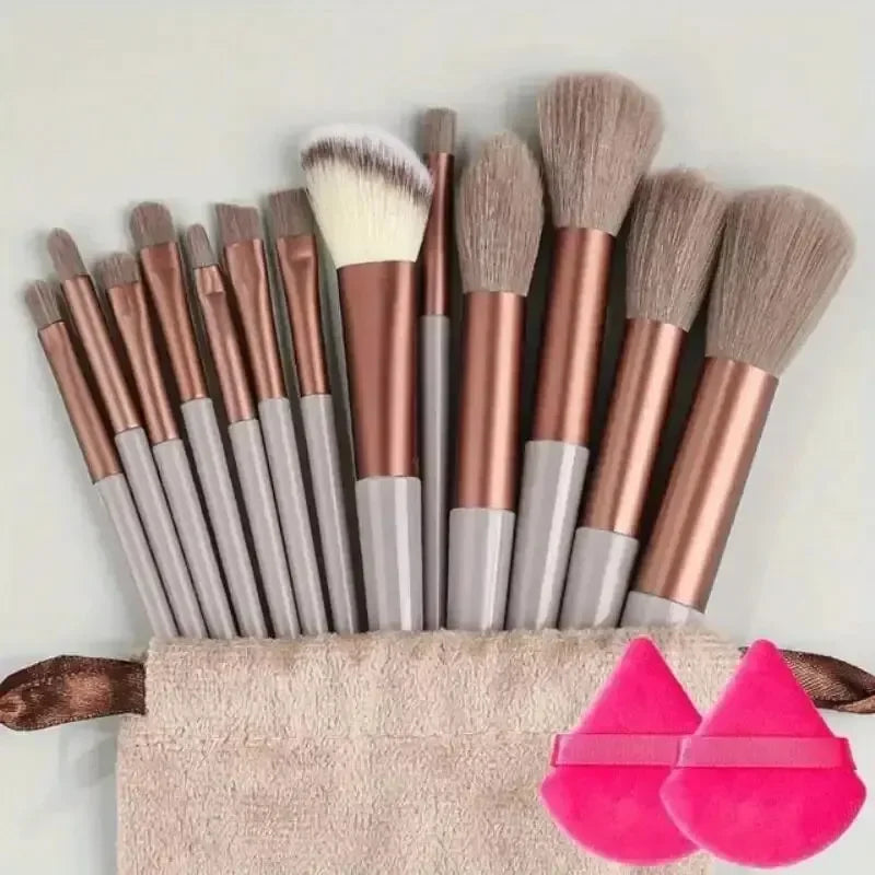 Professional Makeup Brush Set - Soft Fluffy Cosmetic Brushes for Foundation, Powder, Eyeshadow & Blending , Beauty Tools