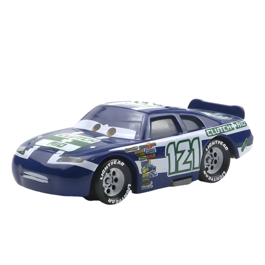 Disney Pixar Cars 3 Lightning Mcqueen Smokey Chick Hicks Collection 1:55 Diecast Vehicles Alloy Car Toys Model For Children Gift