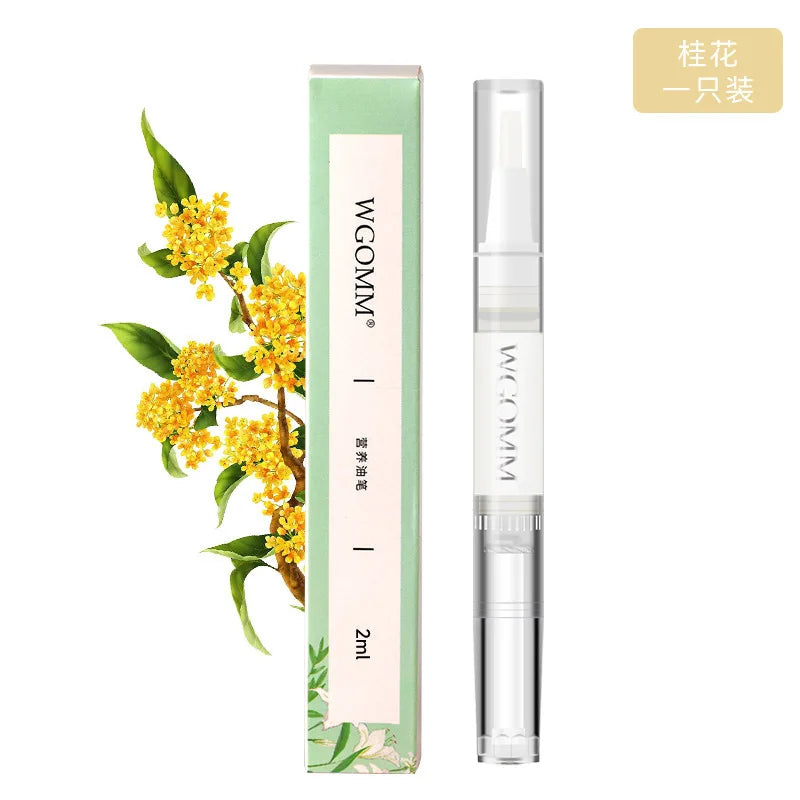 Nail Cuticle Oil Pen for Beauty Health Edge Oil Plant Nourishment Oil for Manicure Nail Finger Care Tools Finger Nail Treatments