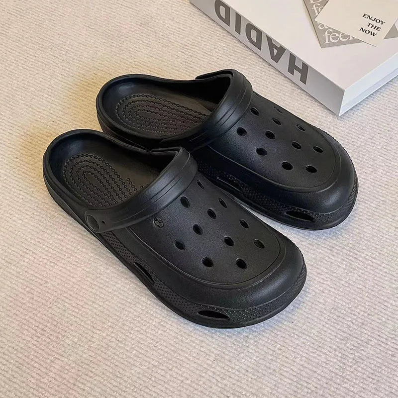 Women Home Slippers Men's Sandals Summer Garden Clogs Shoes Man Beach Slipper Outdoor Waterproof Soft Slides Casual Anti Slip