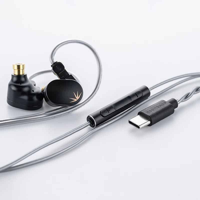 MOONDROP CHU II High-Performance Dynamic Driver IEMs | Interchangeable Cable In-Ear Headphones Precision-Tuned • Alloy Cavity • Audiophile-Grade Sound