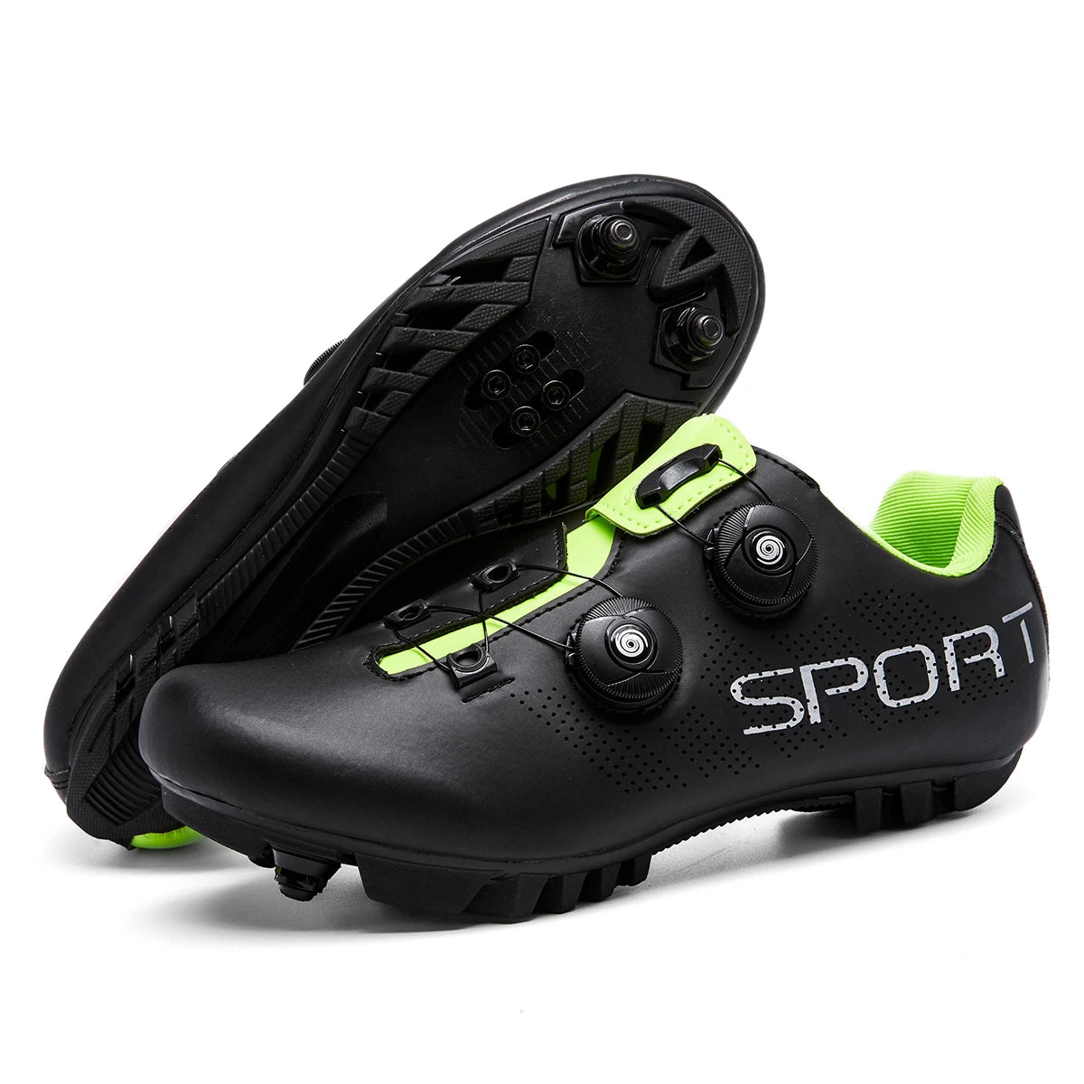 Cycling Sneakers Breathable MTB Shoes Men Women Trail Mountain Bicycle Riding Shoes Sport Road Bike Shoes Spd Pedal Cycle Shoes