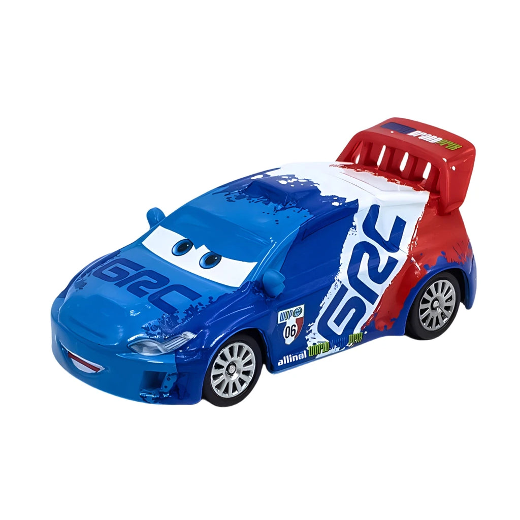 Disney Pixar Cars 3 Lightning Mcqueen Smokey Chick Hicks Collection 1:55 Diecast Vehicles Alloy Car Toys Model For Children Gift