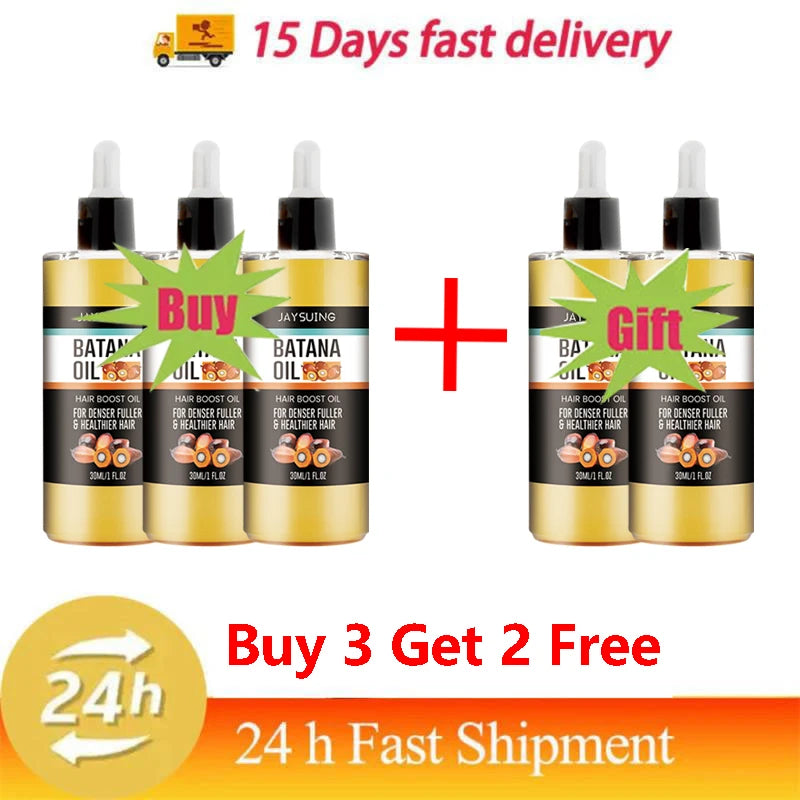 Batana Oil Hair Growth Set – Lightweight Root & Scalp Care (30ml)