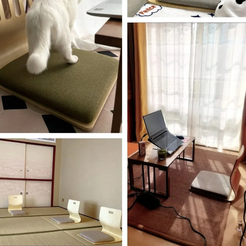 Japanese Style Tatami Chairs Indoor Legless Chairs Dormitory Chairs Comfortable Bay Window Chairs Korean Style Bed Armchairs