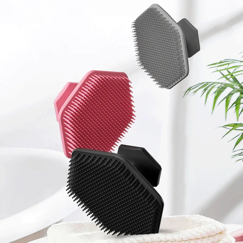 Silicone Facial Cleansing Brush – Mini Deep Clean & Shave Prep Scrubber