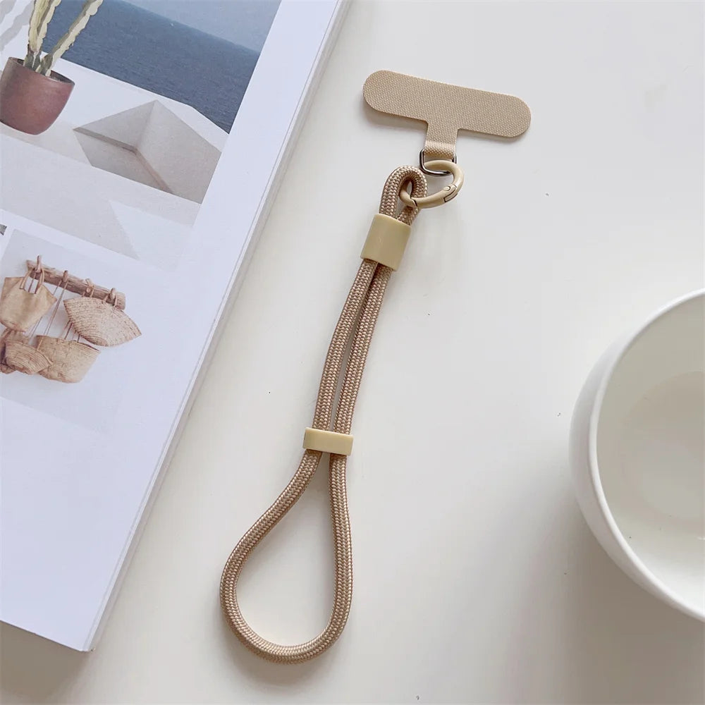 for Mobile Phone Adjustable Short Lanyard Universal Colorful Hand Wrist Strap Rope for Cell Phone Case Accessories