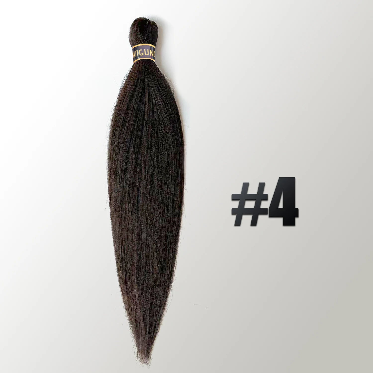 Wigundle Pre-Stretched Braiding Hair — EZ Crochet Yaki Straight (Flame-Retardant Kanekalon)