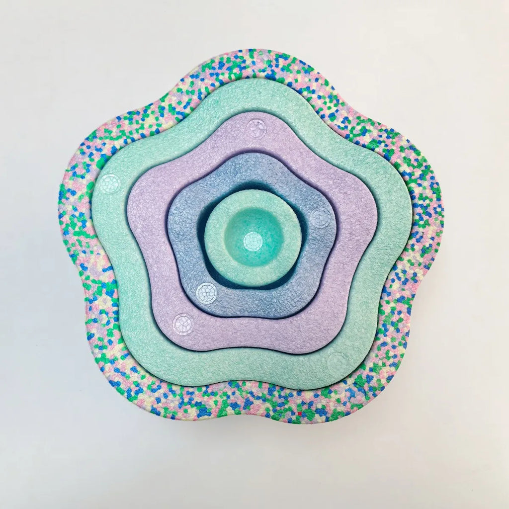 Kids Balance Stapstones Toys Sensory IntegrationFoam Toys Stapstenenen Sports Balance Toys 5pcs Set