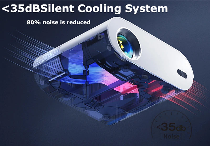 2025 Huaweishi L007 4K Smart Home Cinema Projector