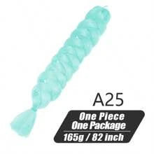 Xpression Synthetic Big Braids Crochet Hair Braids Extensions Yaki Straight Hair Women's Jumbo Braids Hair Daily Wear