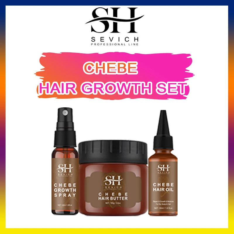 Sevich Fast Hair Growth Chebe Set – Anti Hair Loss & Repair Treatment
