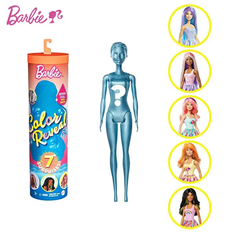Original Barbie Color-Changing Chelsea Doll | Warm Water Surprise Toy with Belt & Accessories (GTP53 / GTP42 / GPD41)