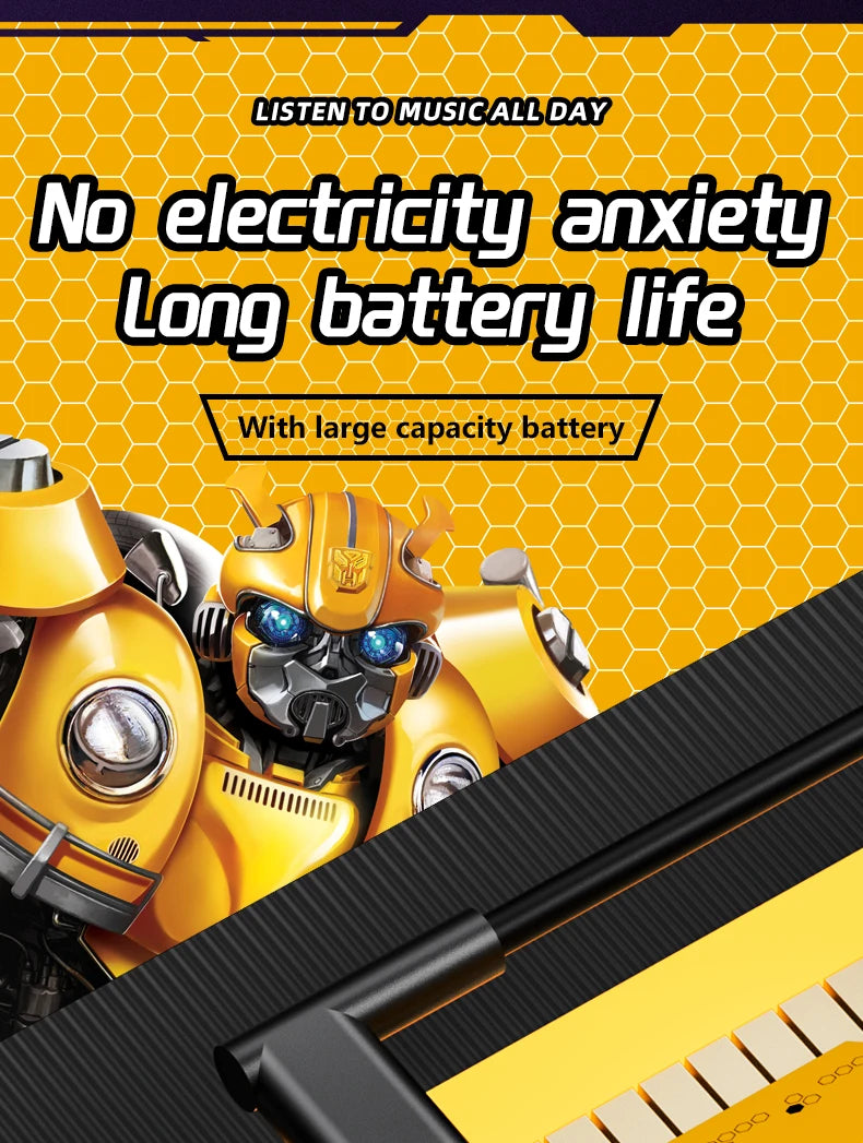 TRANSFORMERS TF-T01 TWS Earbuds — Bluetooth 5.3, Dual Mode, Low Latency