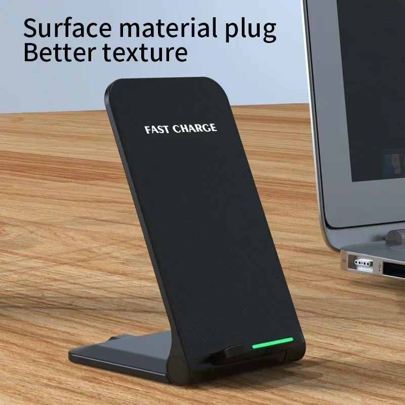 65W Wireless Charger Station for Phone & Earphone – Fast Charging Stand for iPhone 16/15/14/13 Pro Max, Samsung S24/S23, Xiaomi