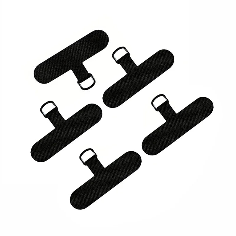 3/5pcs Phone T-shaped Strap Plates - Braid Lanyard Accessories for iPhone 12/13/14/15 & Xiaomi Cases, Weave Card