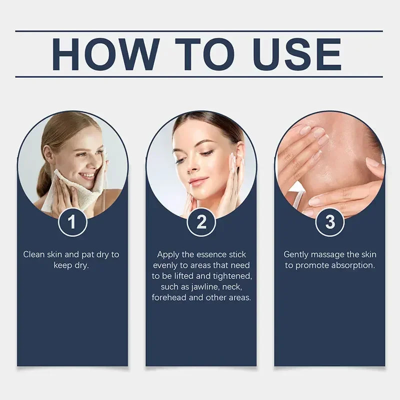 Retinol + Hyaluronic Acid Face Balm Stick – Anti-Wrinkle, Firming & Moisturizing Korean Skincare for Smooth, Plump, Youthful Skin