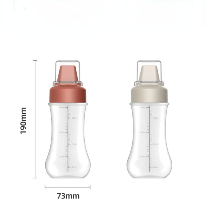 Porous Squeeze Sauce Bottle 350ML Tomato Honey Salad Dressing Container Kitchen Condiment Dispenser for Ketchup BBQ Sauces Oil