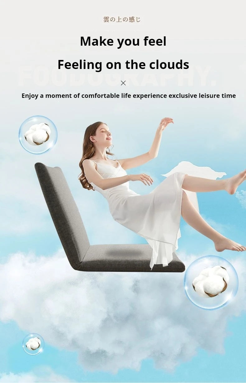 Creative Lazy Sofa Tatami Seat Cushion On The Ground New Small Sofa Can Lie On The Bed And The Armchair Can Be Folded And Simple