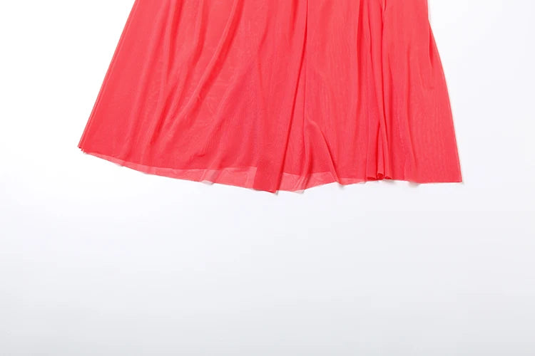 Nibber See Through Hem Dress Women Ruched Halter Summer Trend Sleeveless Backless Patchwork Midnight Clubwear Party Maxi Bodycon