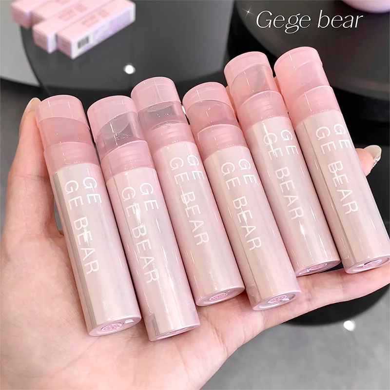 Water Sense Ice Translucent color Lip gloss Mirror water light toot lips appear tender pure water to hold makeup lip glaze