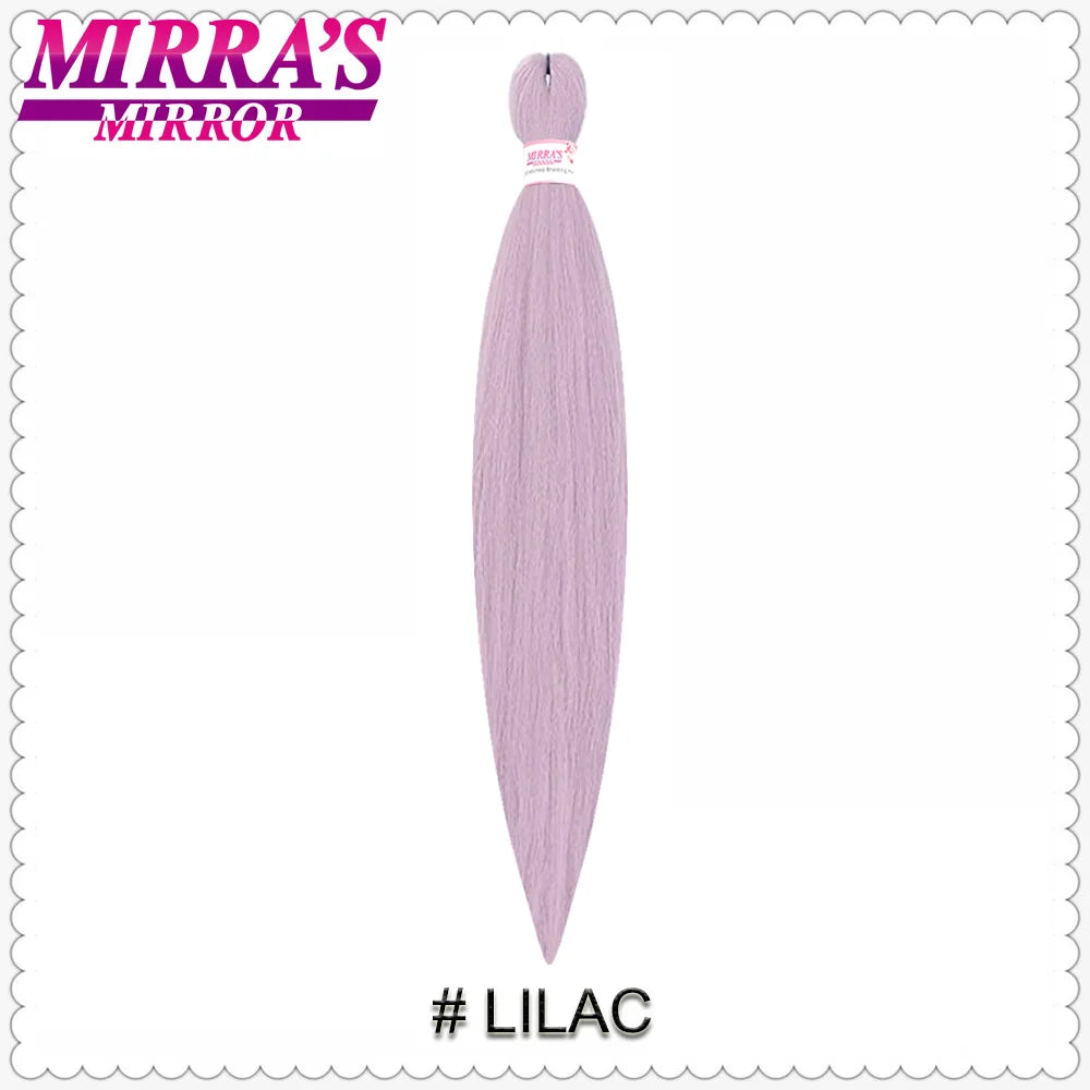 Corlorful Synthetic Jumbo Braids Hair Extensions 28 Inch Braiding Hair Pre Stretched Yellow Blue Green Red Pink Purple Braids