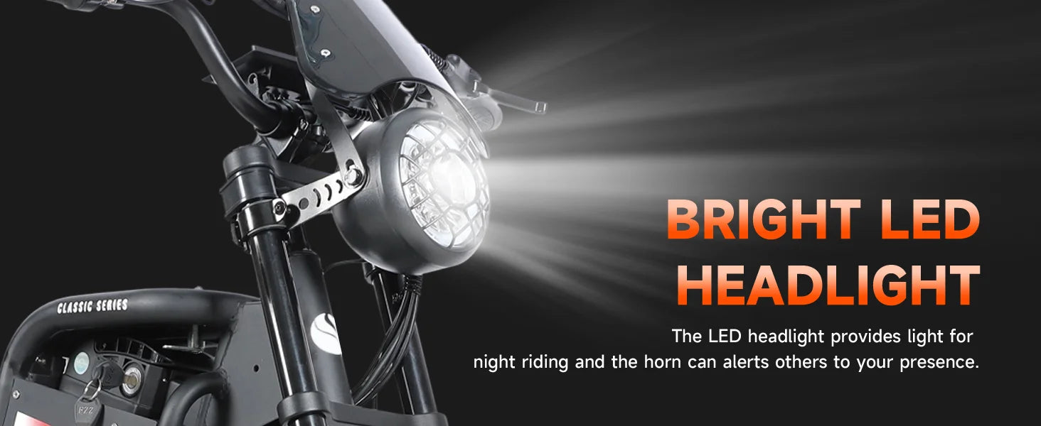 BAOLUJIE DM01 Electric Bike for Adults — 60V 2000W, Up to 42 MPH, Long-Range