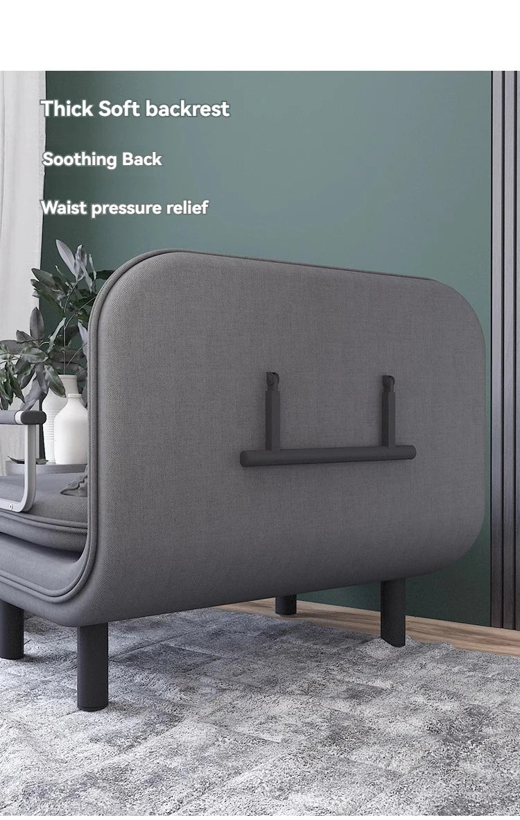 Modern folding sofa bed apartment small apartment simple single and double folding sofa with armrest