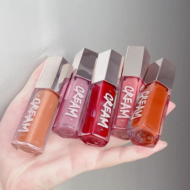 enty Hot Gloss Bomb Cream – High Shine Lip Plumper (Riri Hot Cherry)